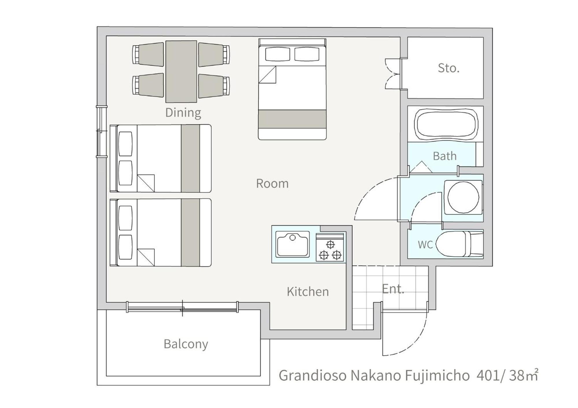 Green House Nakano Fujimicho - Vacation Stay 65992V Tokyo Esterno foto